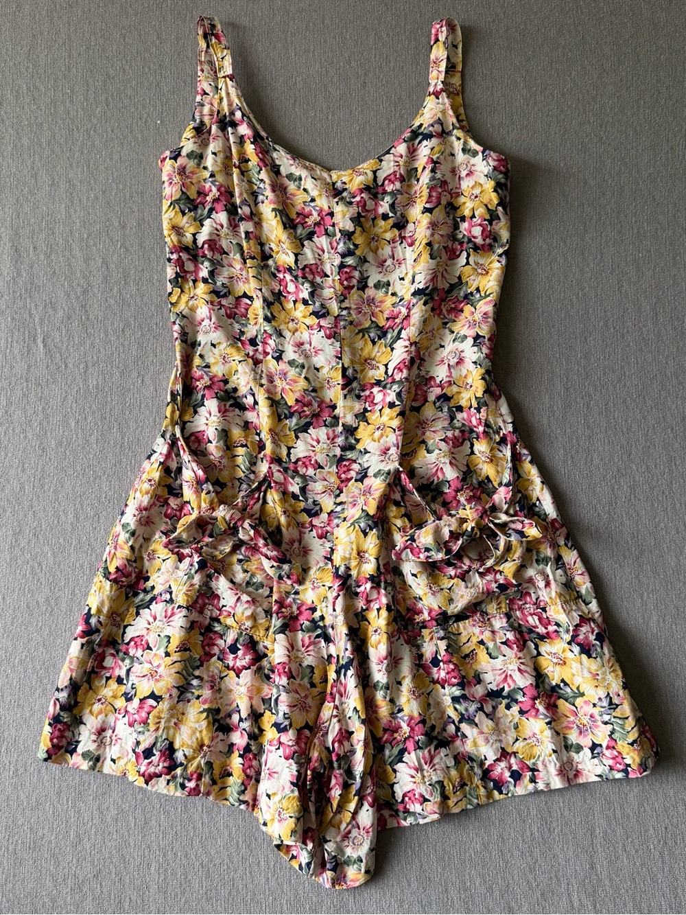 Women’s Vintage Floral Romper